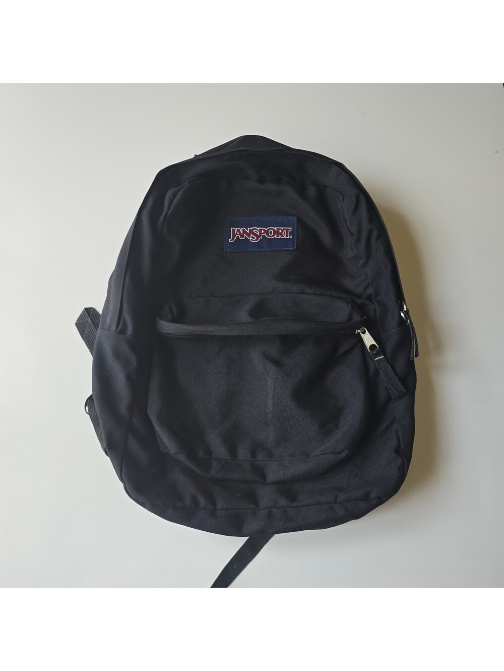 Classic Black JanSport Daypack Backpack Laptop Travel Bag